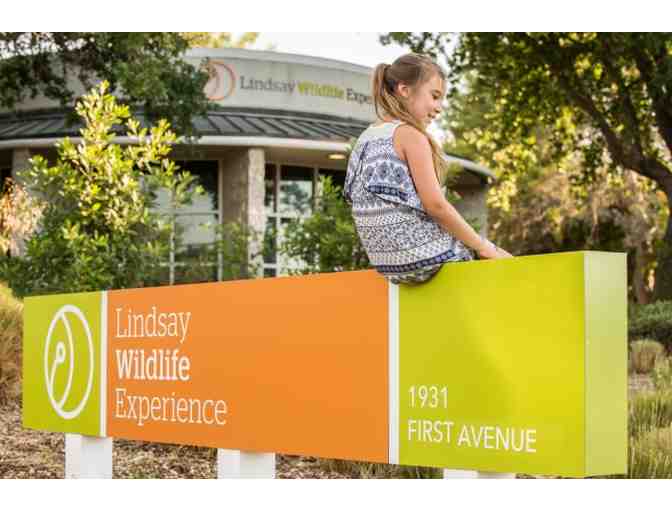 4 Guest Passes to Lindsay Wildlife Experience