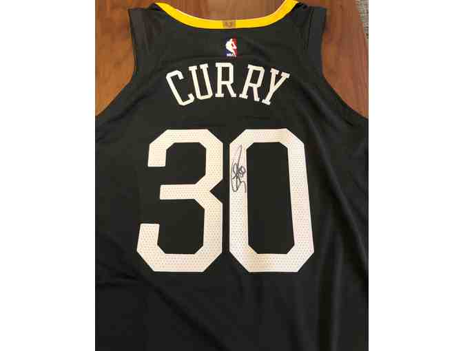 Original, autographed Stephen Curry NBA FINALS jersey with COA!