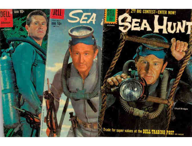 SEA HUNT, a print by Keith Ibsen