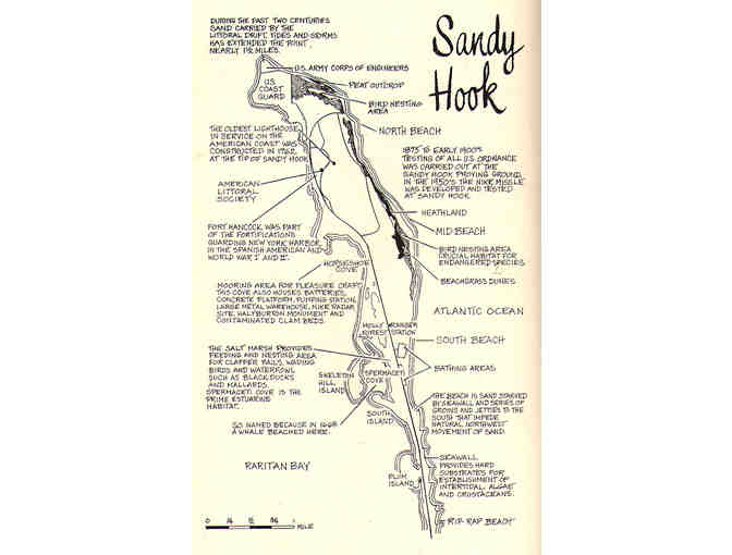 New Jersey Coastwalks, by Dery Bennett with maps and illustrations by Marie Levine