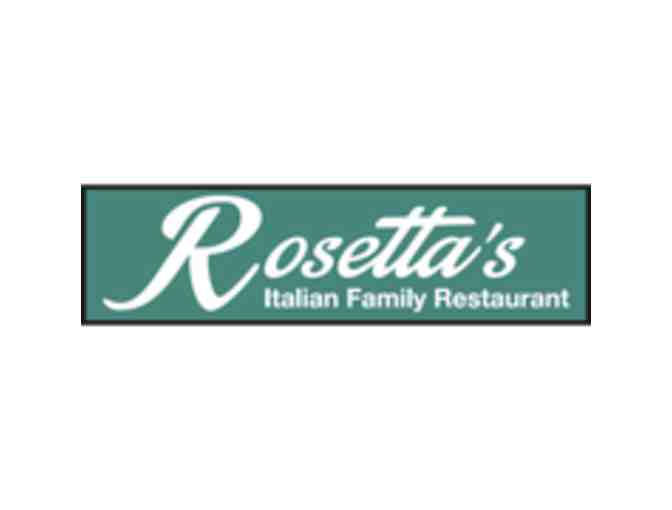 Rosetta's Italian Family Restaurant - $20 Gift Card - Photo 1