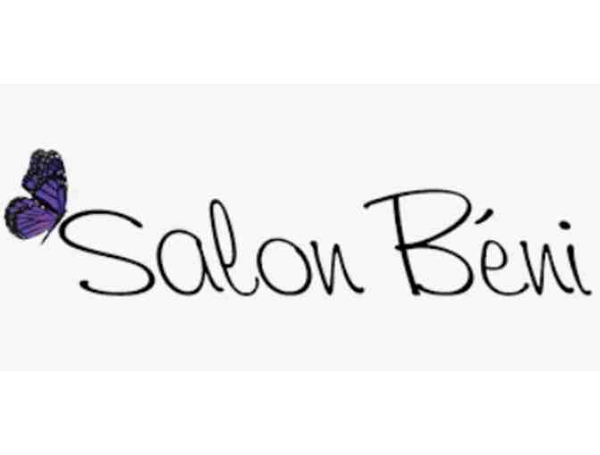 Salon Beni Gift Basket and $25 Gift Card
