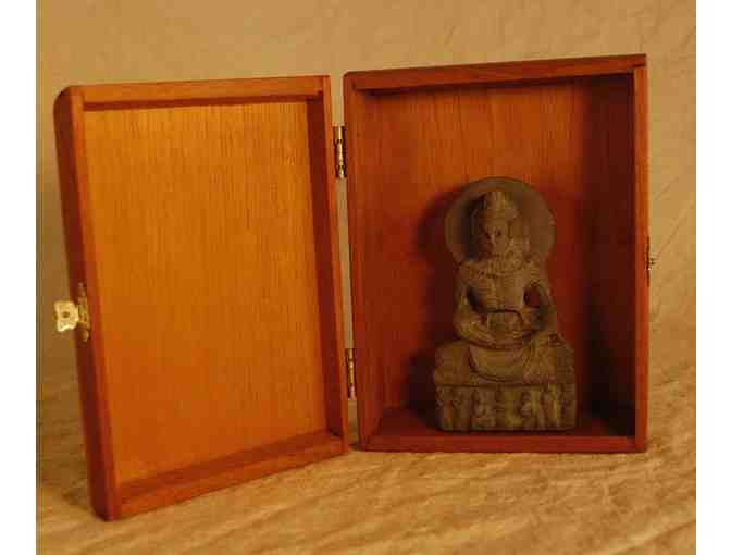 Gandhara Sculpture in Decorative Wooden Box