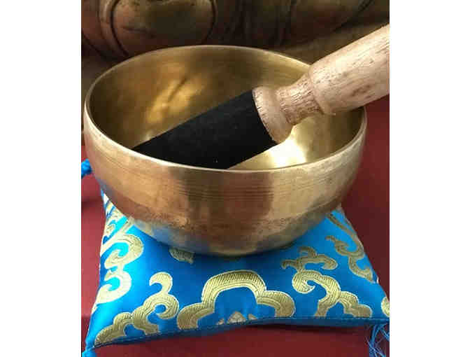 Small Bronze Singing Bowl from The Tibetan Center