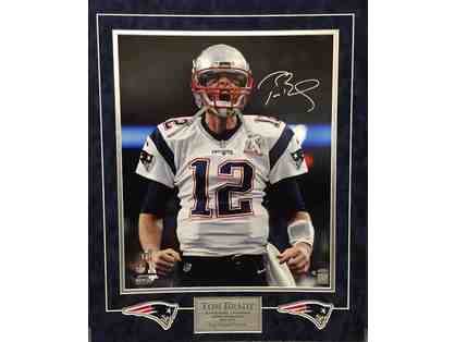 Autographed Tom Brady photo