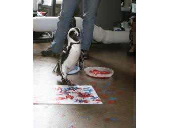 A Penguin Painting Party