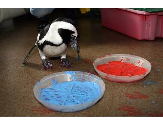 A Penguin Painting Party