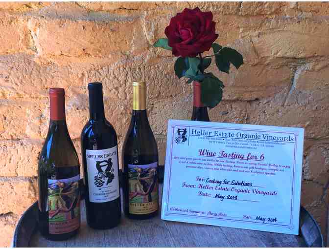 Heller Estate Organic Vineyards Tasting and Wine Trio