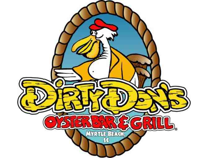 2 $25 gift Certificates to Dirty Dons Oyster Bar & Grill