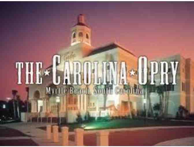 2 voucher for to The Carolina Opry