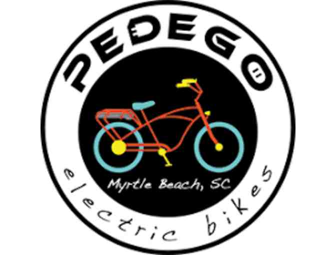8, Hour Bike Rental from PeDego Elec Bikes & 1 Dozen from Peace, Love & Little Donuts