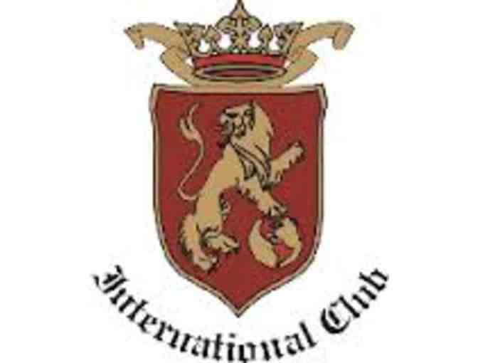 Green and Cart Fees for 4 to the International Club