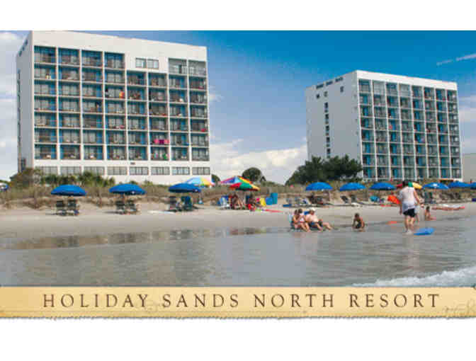 4 Day / 3 Night Oceanfront Stay at the Holiday Sands North in Myrtle Beach, SC