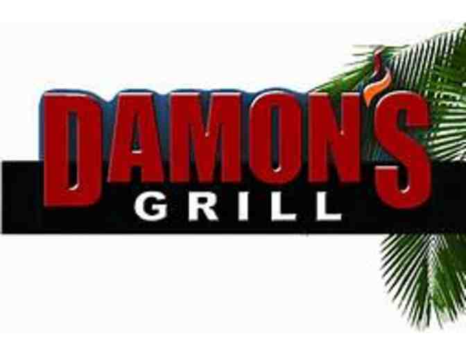 $50 to Damon's Grill on the Ocean
