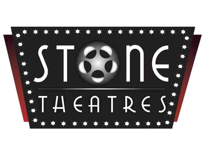 4 Tickets to Movies at Stone Theatre and 4 Medium Popcorns