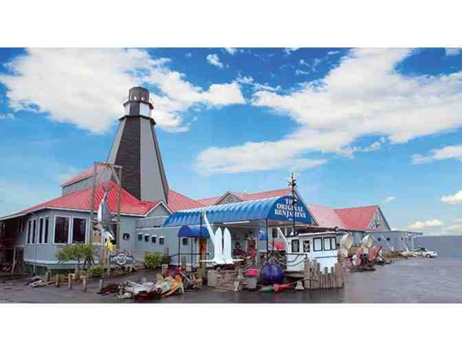 2 Gift Certificates for 1 Buffet each to The Original Benjamin's