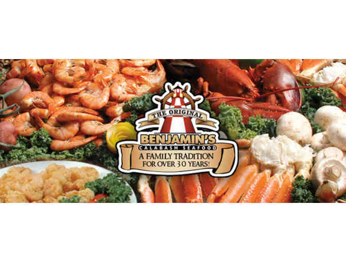 2 Gift Certificates for 1 Buffet each to The Original Benjamin's