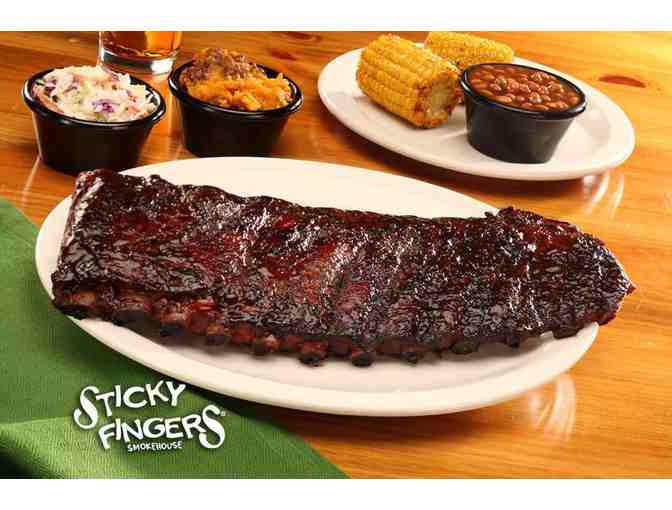 $25 Gift Card To Sticky Fingers Smokehouse