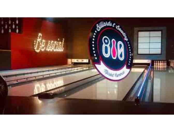 810 Billiards & Bowling Game for 4