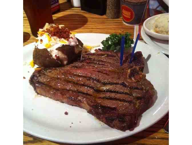 Dinner for 2 Certificate to Texas Roadhouse