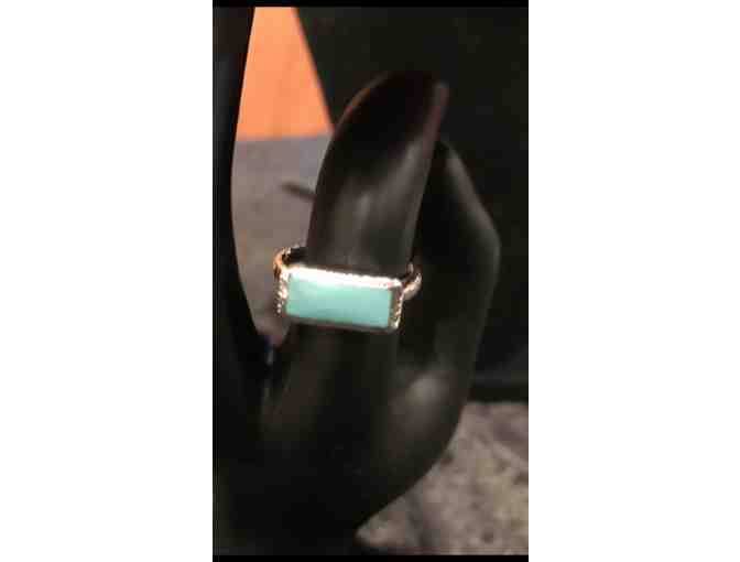 1 Ippolita Sterling Silver Rectangular Turquoise Ring