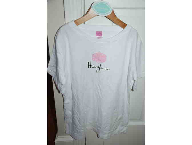 Adult Hingham Initial 'H' Logo Short Sleeve Shirt by Town Pride Apparel