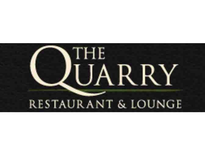 $50 Gift Card to The Quarry Restaurant