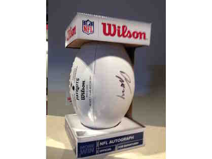 New England Patriots Signed Darelle Revis Ball