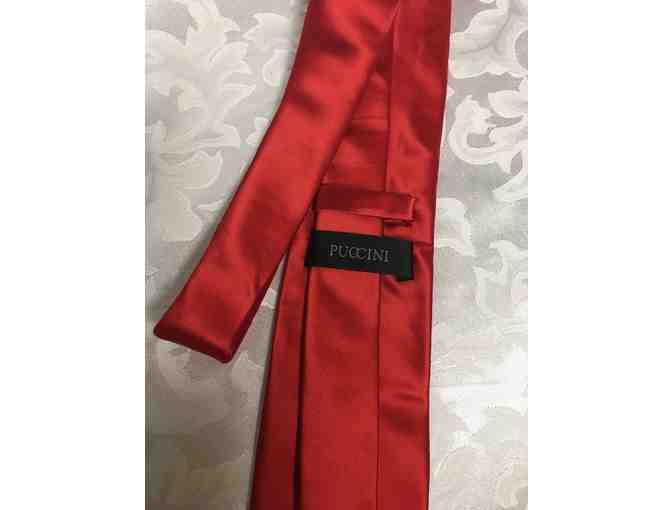 Puccini Neck Tie - Red
