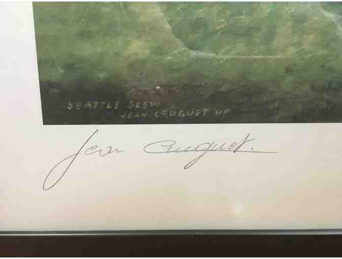 Seattle Slew, Jean Cruguet  signed print