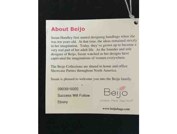 Beijo Designer Handbag-Black