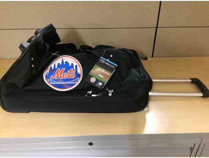 His & Hers Rolling Luggage -- NY Mets