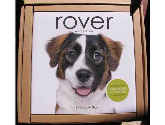 Rover - Woof Edition by famed photographer Andrew Grant - Coffee Table Size, Huge!