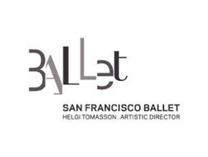 San Francisco Ballet: 2 tickets for one performance.