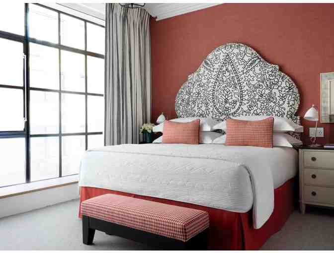 One Weekend Night at The Whitby Hotel ad Dinner at Le Bilboquet