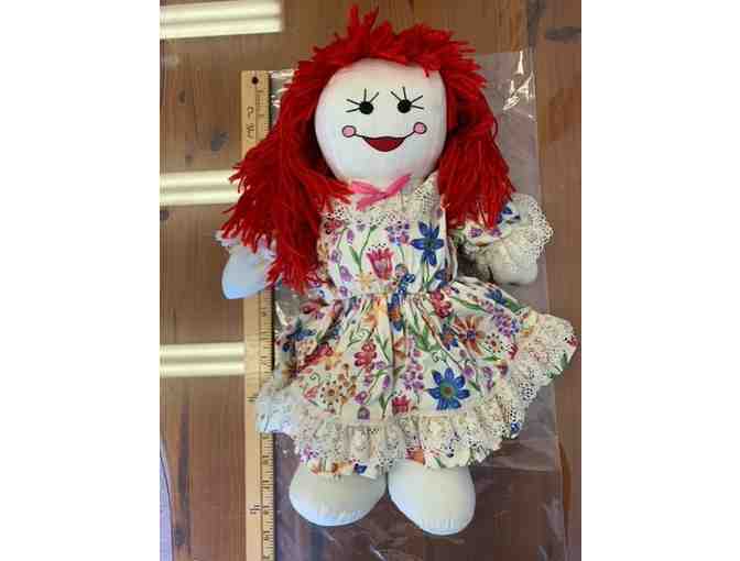 An Exquisite Rag Doll Hand Sewn by Park Parent, Cheryl Eddings