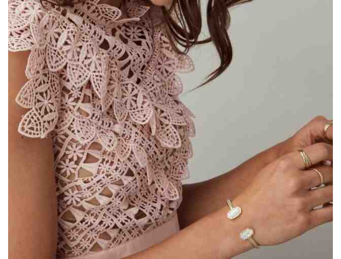 KENDRA SCOTT - Elton Gold Cuff Bracelet In Drusy