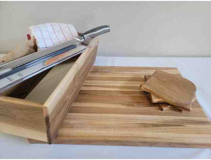 Custom Cutting Board, Bread Tray & Accessories