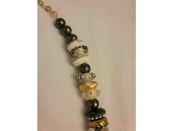 Artisan Glass Bead Necklace