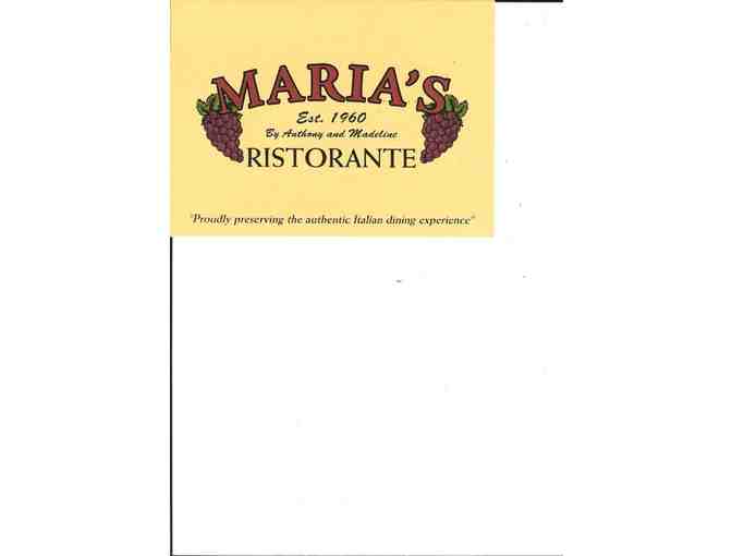 3 Course Dinner for Four with Wine - Maria's Ristorante