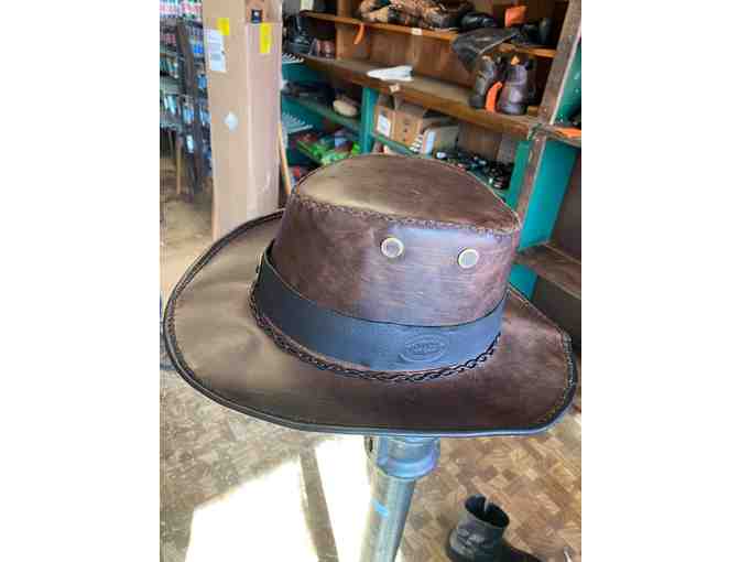 Handmade Leather Hat from Roy's Shoe Shop ($250 value!)
