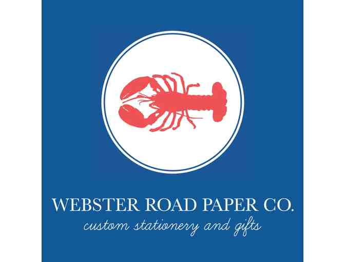 Custom-Made Stationary from Webster Road Paper Co.