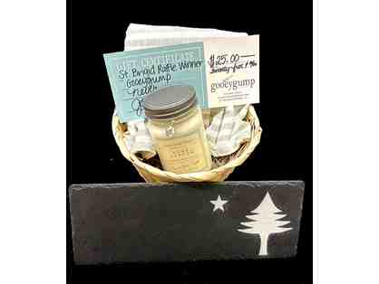 Gooey Gump Gift Basket with $25 Gift Card!
