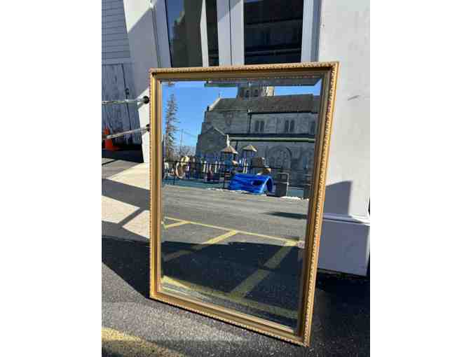 Gold Frame Mirror - Photo 1