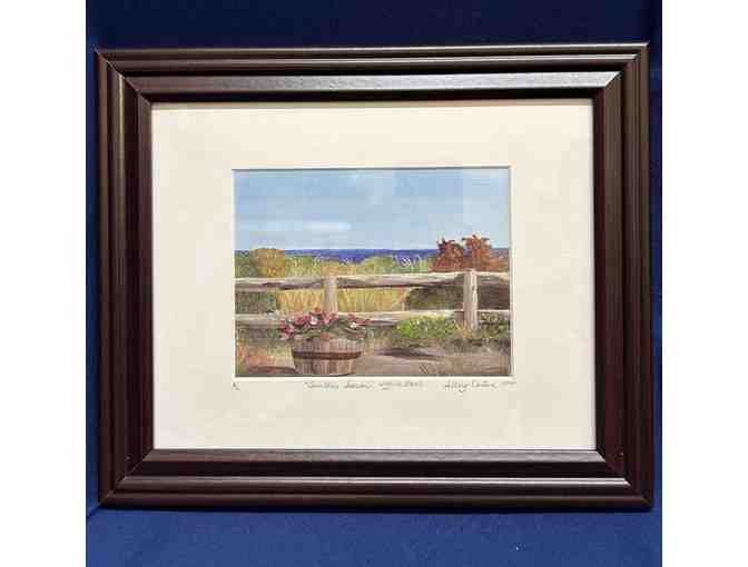 Framed Print "Another Season" at Higgins Beach by Ellen Couture - Photo 1