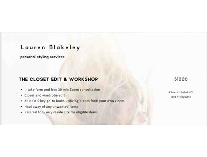 The Closet Edit & Workshop from Lauren Blakeley Personal Styling