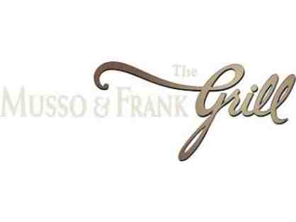 The Musso & Frank Grill- $200 gift card