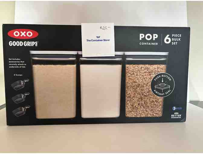 Get Organized- $25 to container store & Oxo Pop Container set - Photo 1