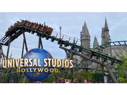 Universal Studios Hollywood- Four (4) Tickets + Jurassic World Gifts