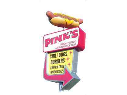 Pink's Famous Hot Dogs (La Brea & Melrose only) - $50 Gift certificates